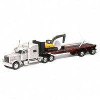 Thumbnail for Cama Baja Peterbilt 389 & Excavadora Escala 1:32