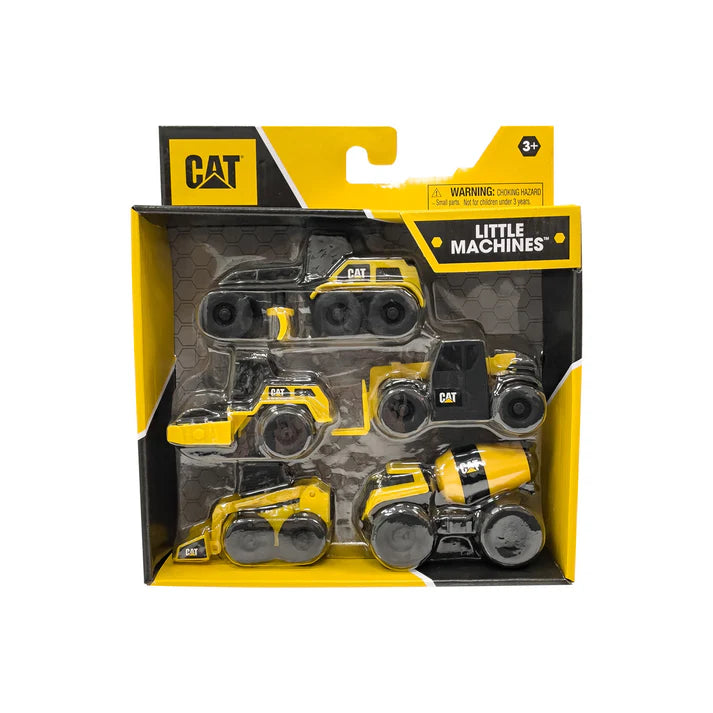 Set Maquinaria De Construcción Caterpillar Para Niños