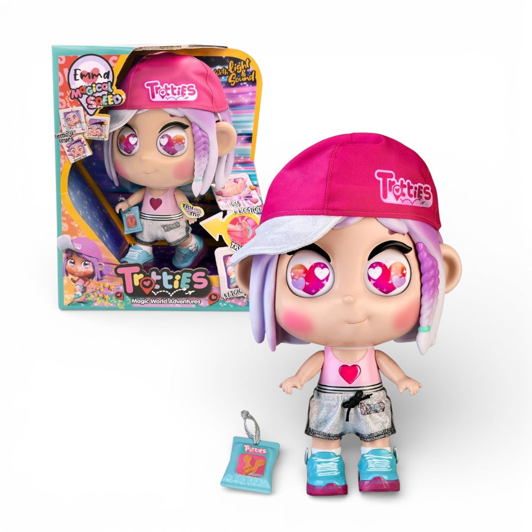 Muñeca Trotties Emma Luces Magicas
