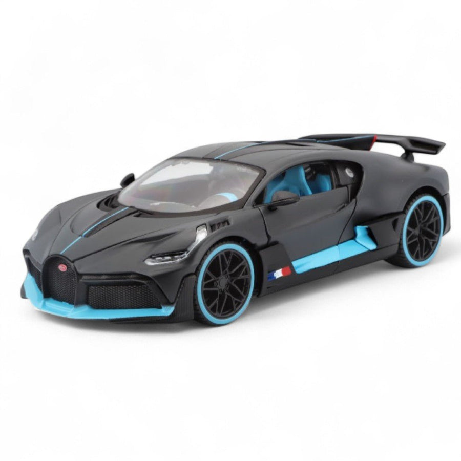 Auto Bugatti Divo In Charcoal Escala 1:24 - KATZER