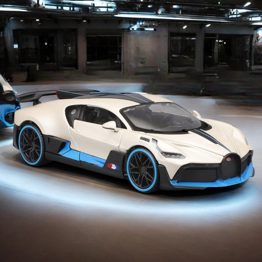 Auto Bugatti Divo In Charcoal Escala 1:24 - KATZER