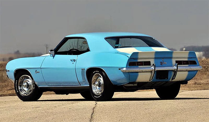 Auto Chevrolet Camaro Z/28 Año 1969 Edición Especial Escala 1:18 - KATZER