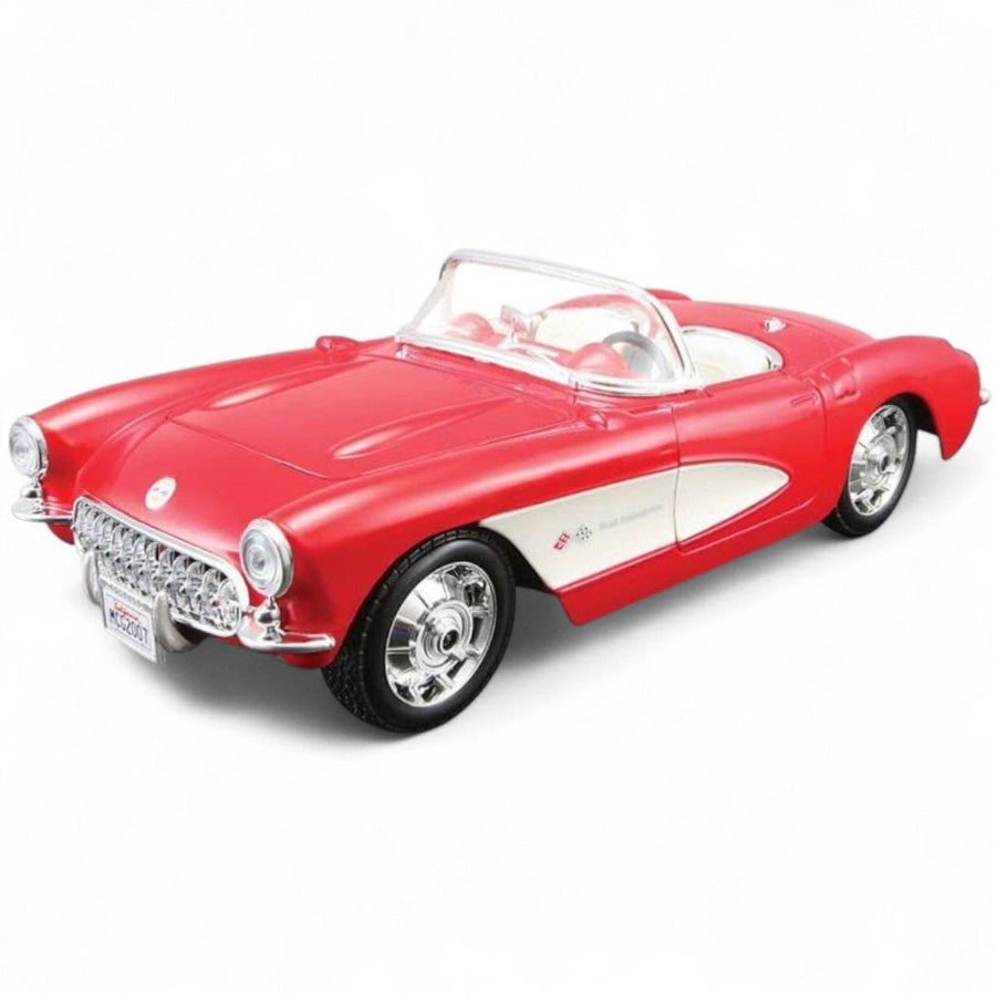 Auto Chevrolet Corvette 1957 (Armable) Escala 1:24 - KATZER