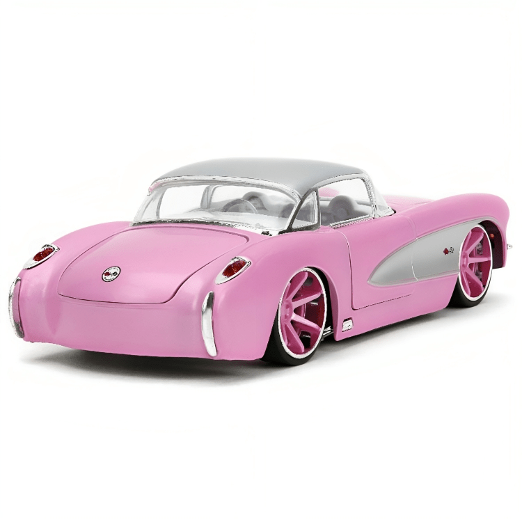 Auto Chevrolet Corvette 1957 Escala 1:24 (Modelo Descontinuado) - KATZER