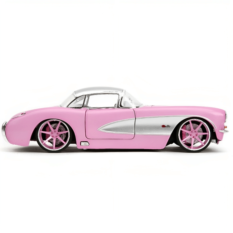 Auto Chevrolet Corvette 1957 Escala 1:24 (Modelo Descontinuado) - KATZER