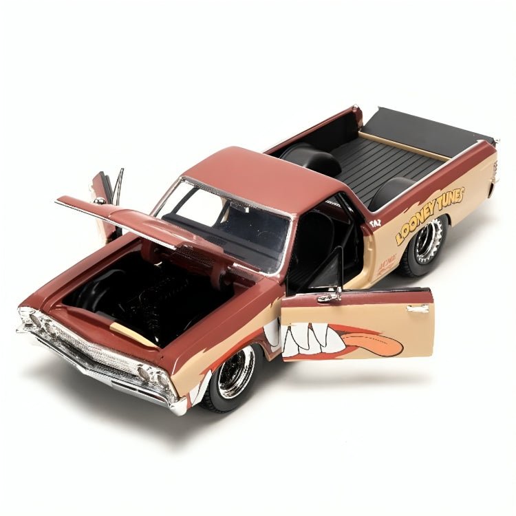 Auto Chevrolet El Camino & El Demonio De Tasmania Escala 1:24 - KATZER