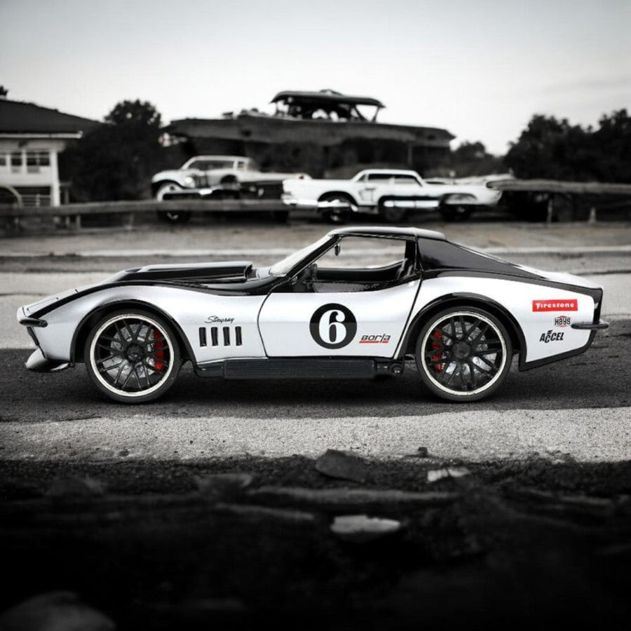 Auto Chevrolet Stingray Año 1969 Escala 1:24 (Modelo Descontinuado) - KATZER