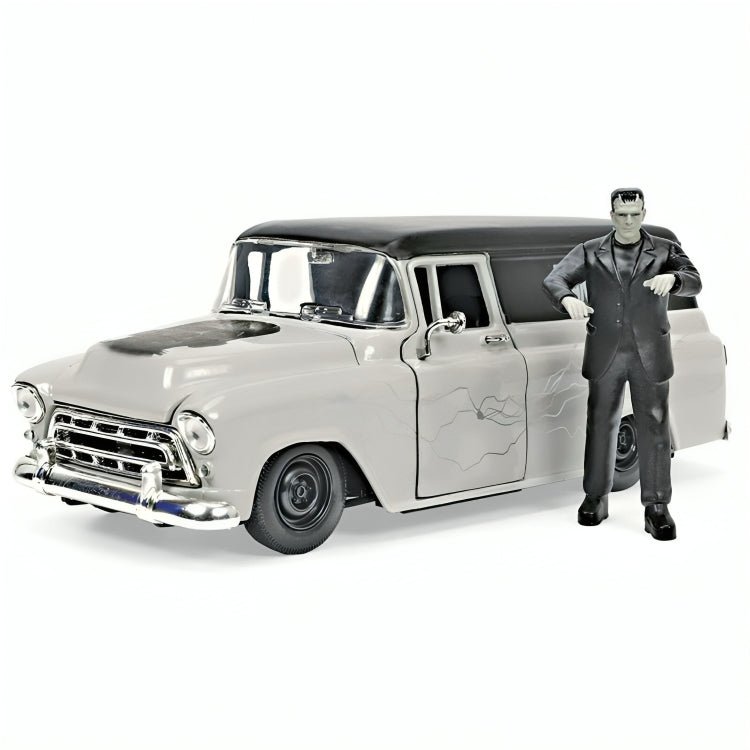 Auto Chevrolet Suburban Año 1957 & Frankenstein Escala 1:24 - KATZER