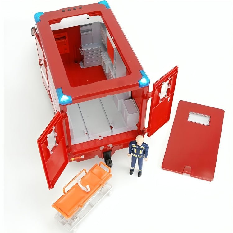 Auto De Bomberos Mercedes Benz & Conductor Escala 1:16 - KATZER