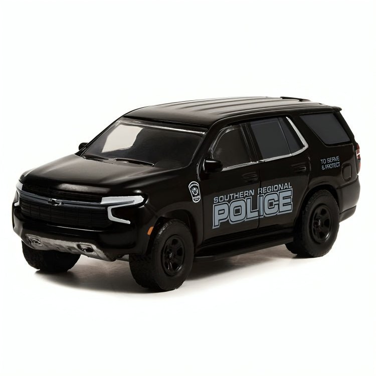 Auto De Policía Chevrolet Tahoe Año 2019 Escala 1:64 (Modelo Descontinuado) - KATZER