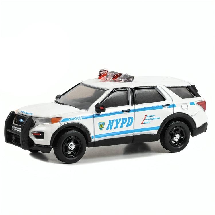 Auto De Policía Ford 2022 Interceptor Escala 1:64 - KATZER