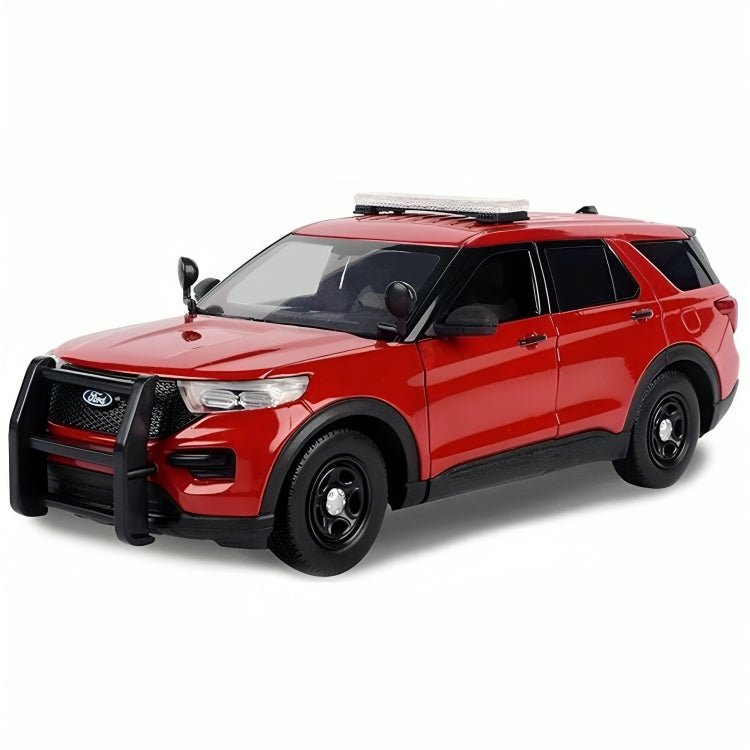 Auto De Policía Ford Año 2022 Interceptor Escala 1:24 - KATZER