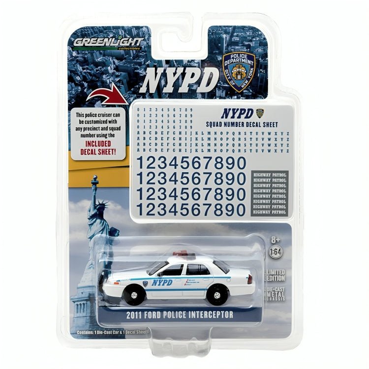 Auto De Policía Ford Crown Victoria Año 2011 Escala 1:64 (Pre - Venta) - KATZER