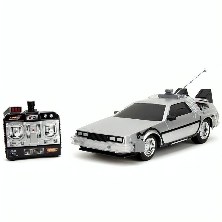 Auto DeLorean Time Machine A Control Remoto Volver Al Futuro (1985) Escala 1:16 - KATZER