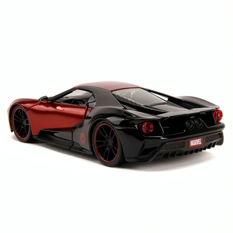 Auto Ford GT Año 2017 & Spiderman Miles Morales Escala 1:24 - KATZER