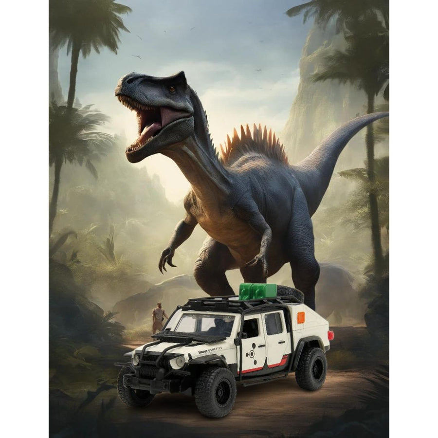 Auto Jeep Gladiator - Jurassic World Escala 1:32 - KATZER
