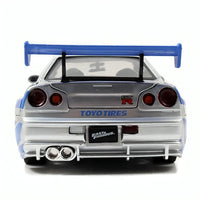 Thumbnail for Auto Nissan Skyline GT - R Rápidos & Furiosos 2 Escala 1:24 - KATZER