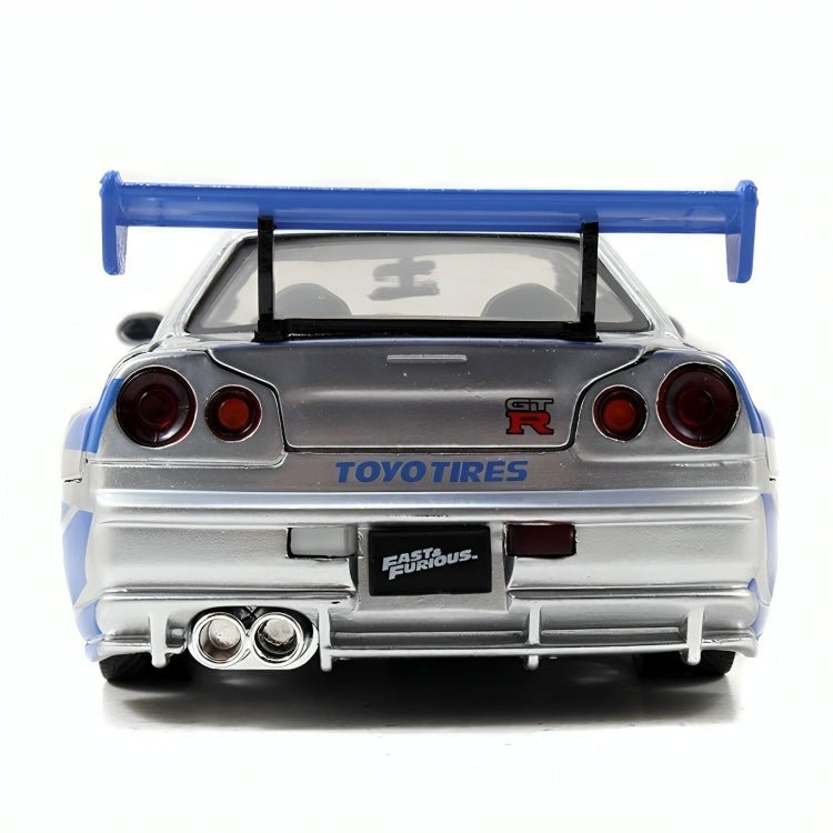 Auto Nissan Skyline GT - R Rápidos & Furiosos 2 Escala 1:24 - KATZER