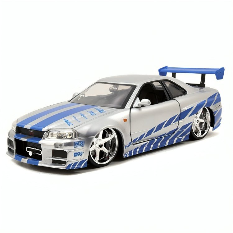 Auto Nissan Skyline GT - R Rápidos & Furiosos 2 Escala 1:24 - KATZER