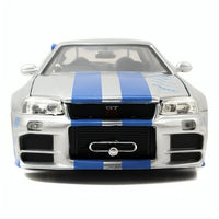 Thumbnail for Auto Nissan Skyline GT - R Rápidos & Furiosos 2 Escala 1:24 - KATZER