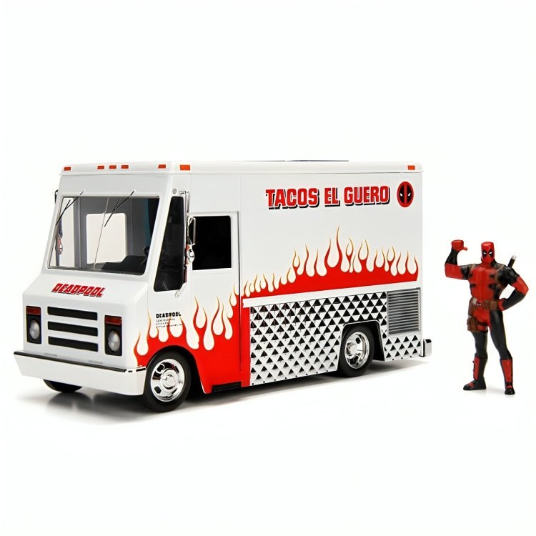 Auto Tacos El Guero & Deadpool Escala 1:24 (Pre - Venta) - KATZER