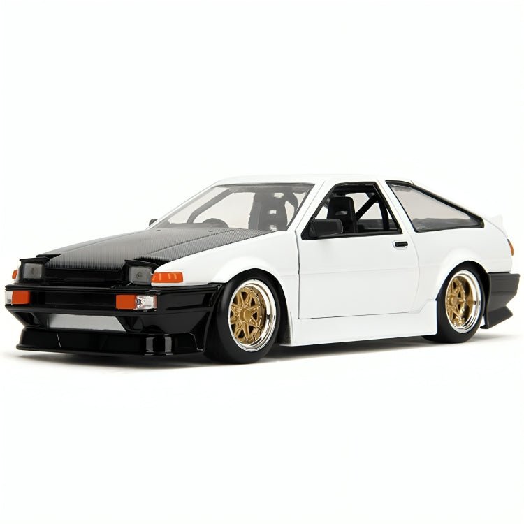 Auto Toyota Trueno AE86 JDM Truners Escala 1:24 - KATZER