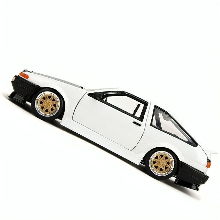 Auto Toyota Trueno AE86 JDM Truners Escala 1:24 - KATZER
