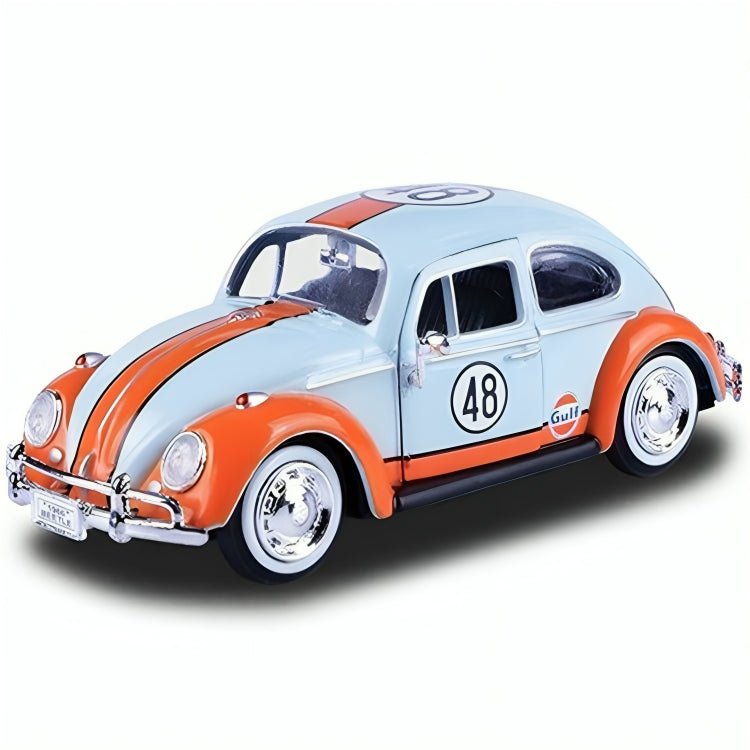Auto Volkswagen Beetle Año 1966 Gulf Escala 1:24 - KATZER