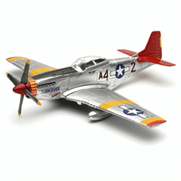 Thumbnail for Avión De Combate Mustang P - 51 Tuskegee Airmen Escala 1:48 (Armable) - KATZER