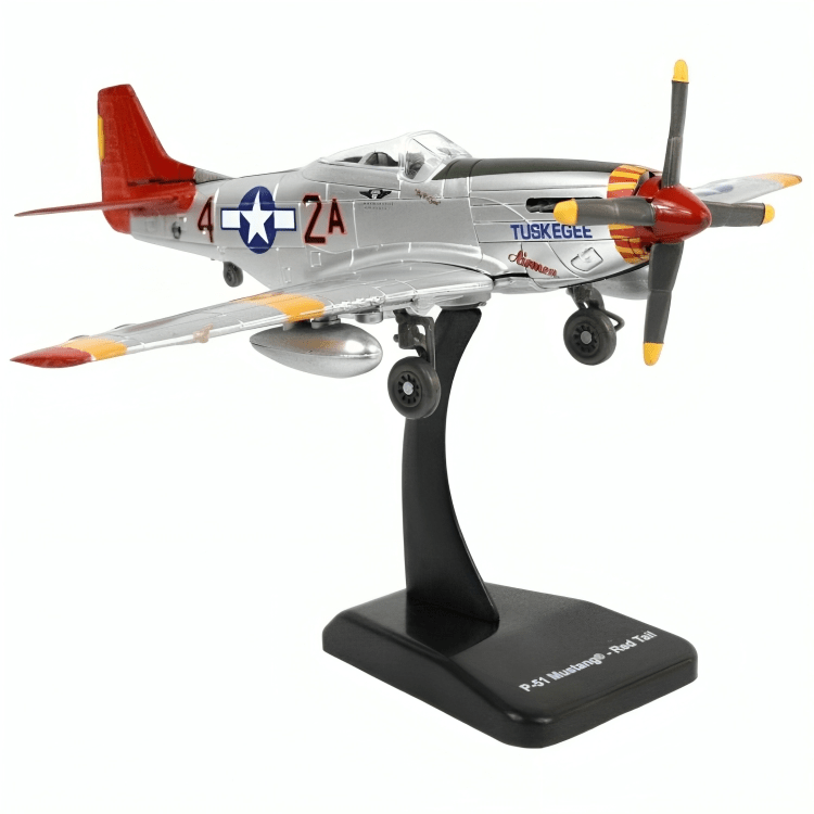 Avión De Combate Mustang P - 51 Tuskegee Airmen Escala 1:48 (Armable) - KATZER