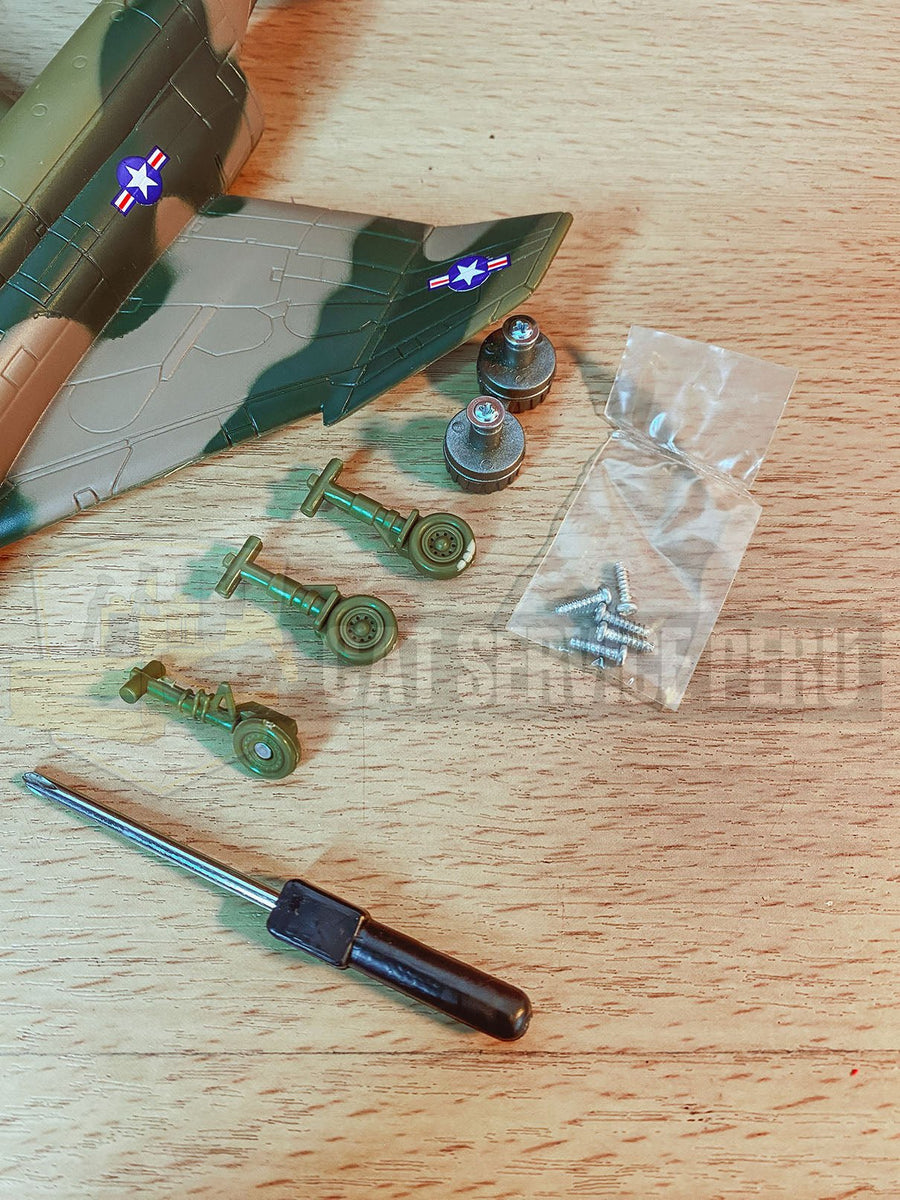 Avión Militar F4 Phantom Escala 1:200 (Armable) - KATZER