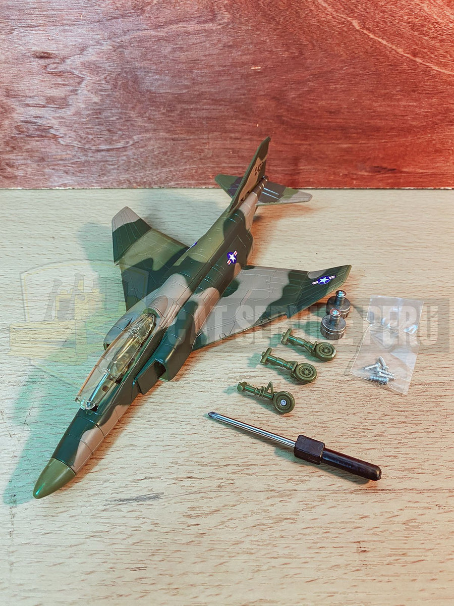 Avión Militar F4 Phantom Escala 1:200 (Armable) - KATZER