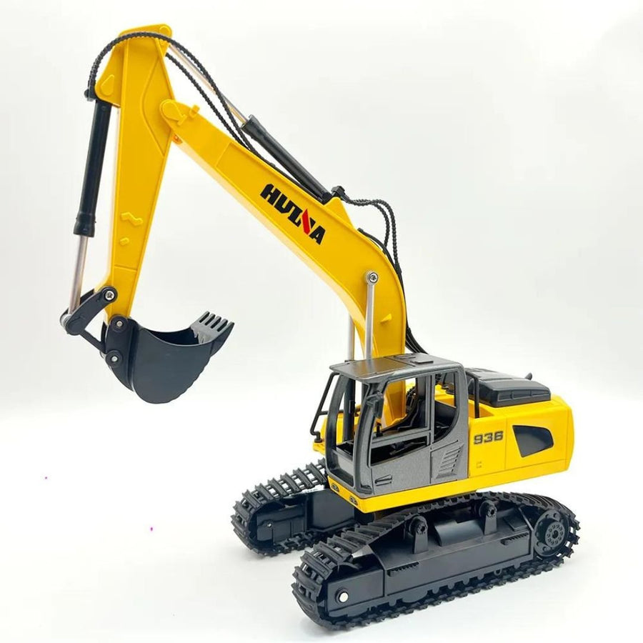 Cama Baja & Excavadora Control Remoto Huina Escala 1:24 (Pre - Venta) - KATZER