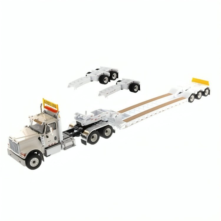 Cama Baja HX520 XL 120 International Blanco Escala 1:50 (Modelo Descontinuado) - KATZER