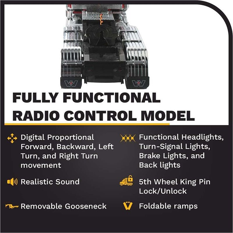 Cama Baja Western Star 49X Control Remoto Escala 1:16 - KATZER