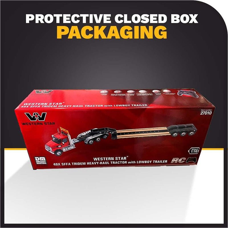 Cama Baja Western Star 49X Control Remoto Escala 1:16 - KATZER