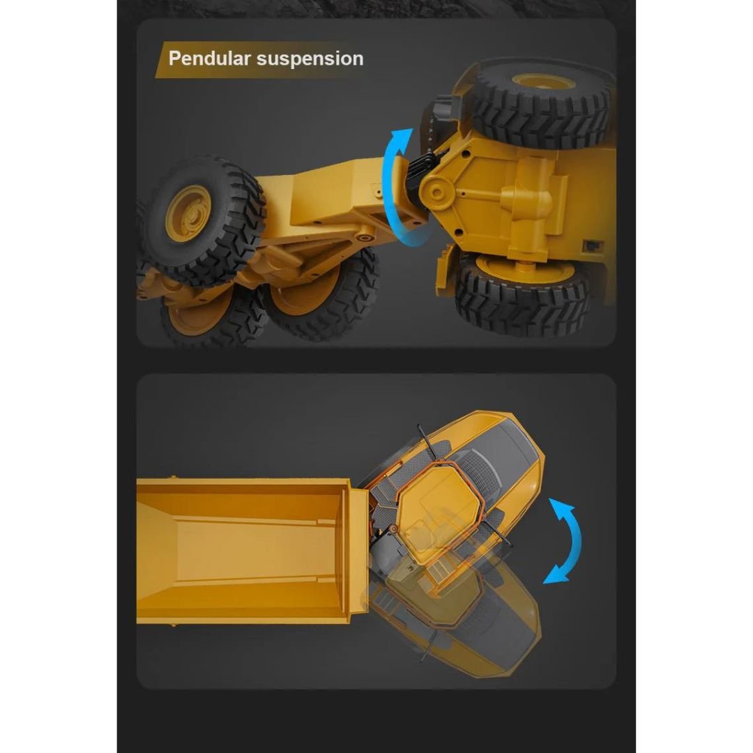 Camión Articulado Volvo A40G Control Remoto Escala 1:20 - KATZER