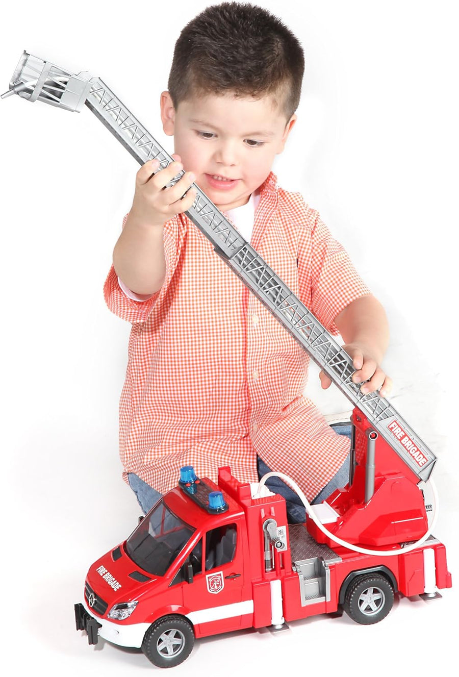 Camión De Bomberos Mercedes Benz Escala 1:16 - KATZER