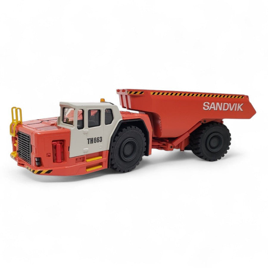 Camión Minero De Bajo Perfil Sandvik TH663 Escala 1:50 (Modelo Descontinuado) - KATZER