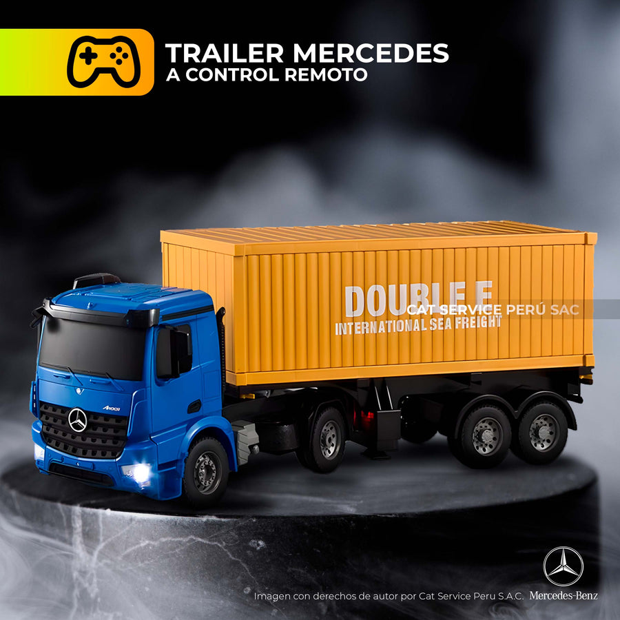Camión Trailer Mercedes Control Escala 1:20 - KATZER