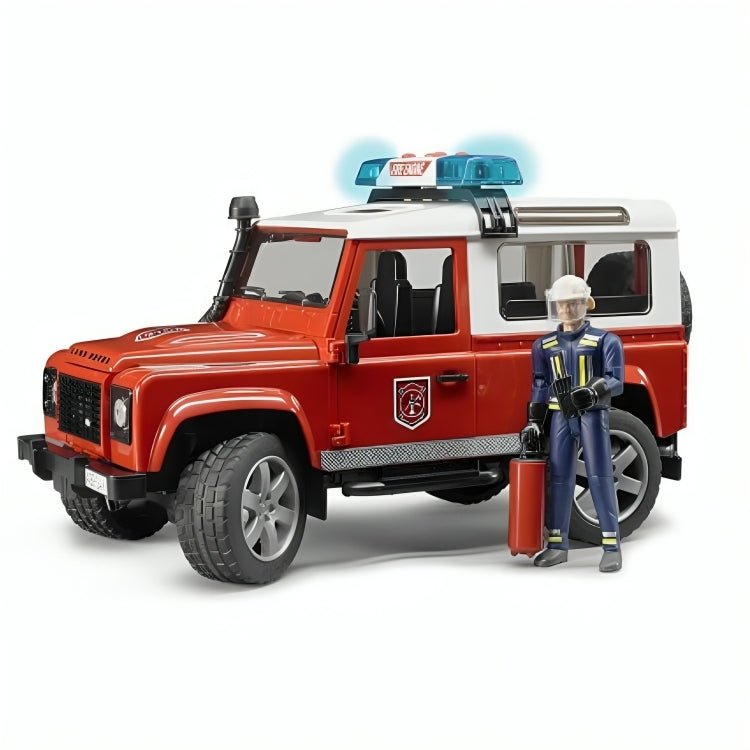 Camioneta De Bomberos Land Rover Escala 1:16 - KATZER