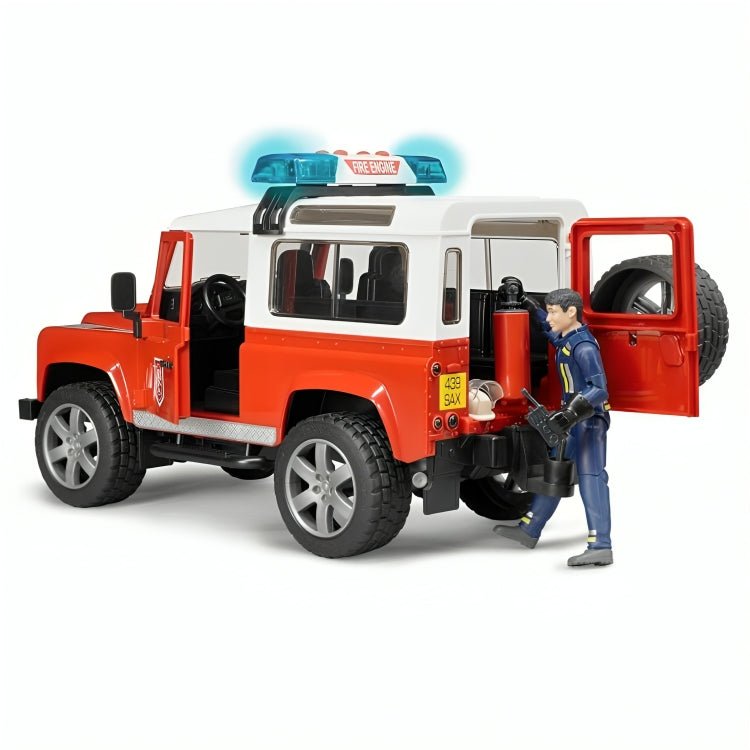 Camioneta De Bomberos Land Rover Escala 1:16 - KATZER