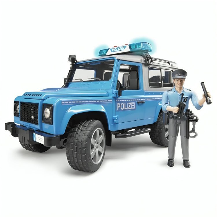 Camioneta De Policía Land Rover Escala 1:16 - KATZER