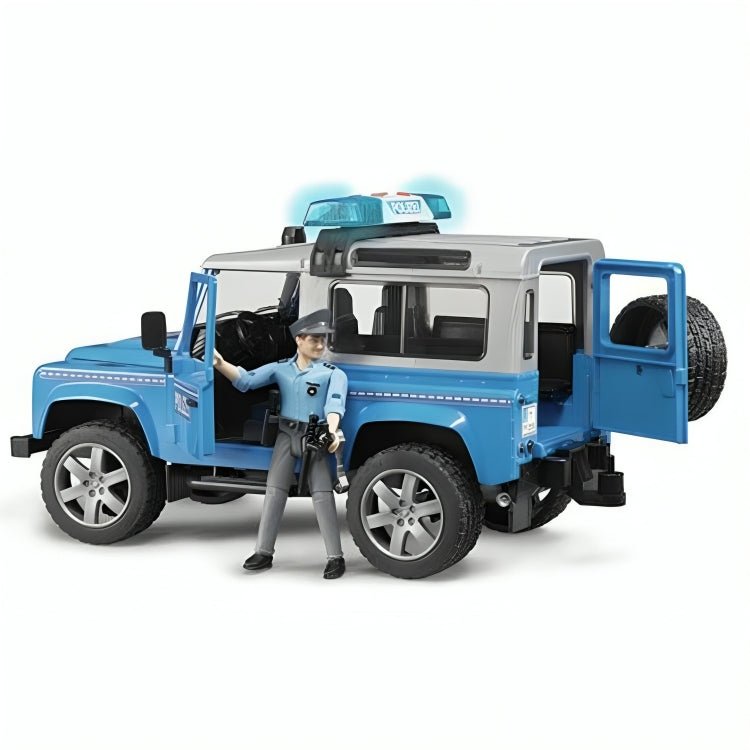 Camioneta De Policía Land Rover Escala 1:16 - KATZER
