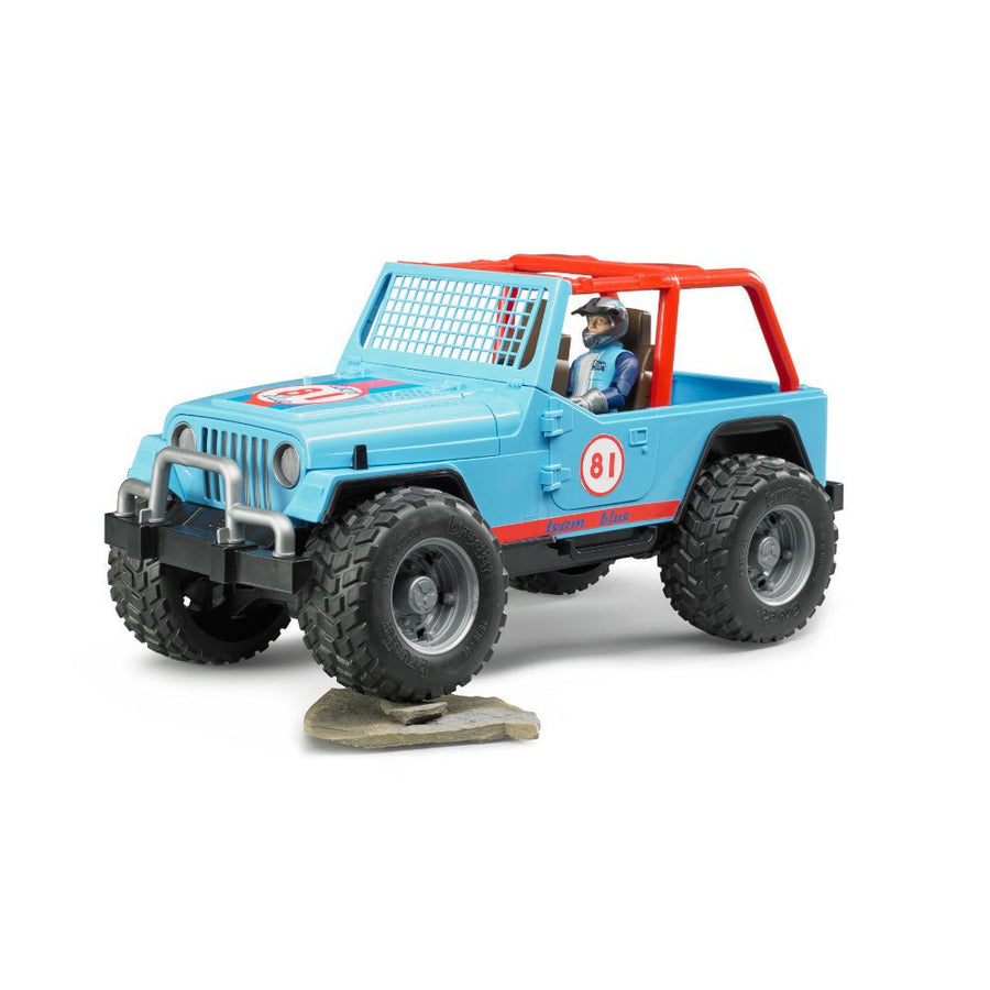 Camioneta Jeep Wrangler & Operador Escala 1:16 - KATZER