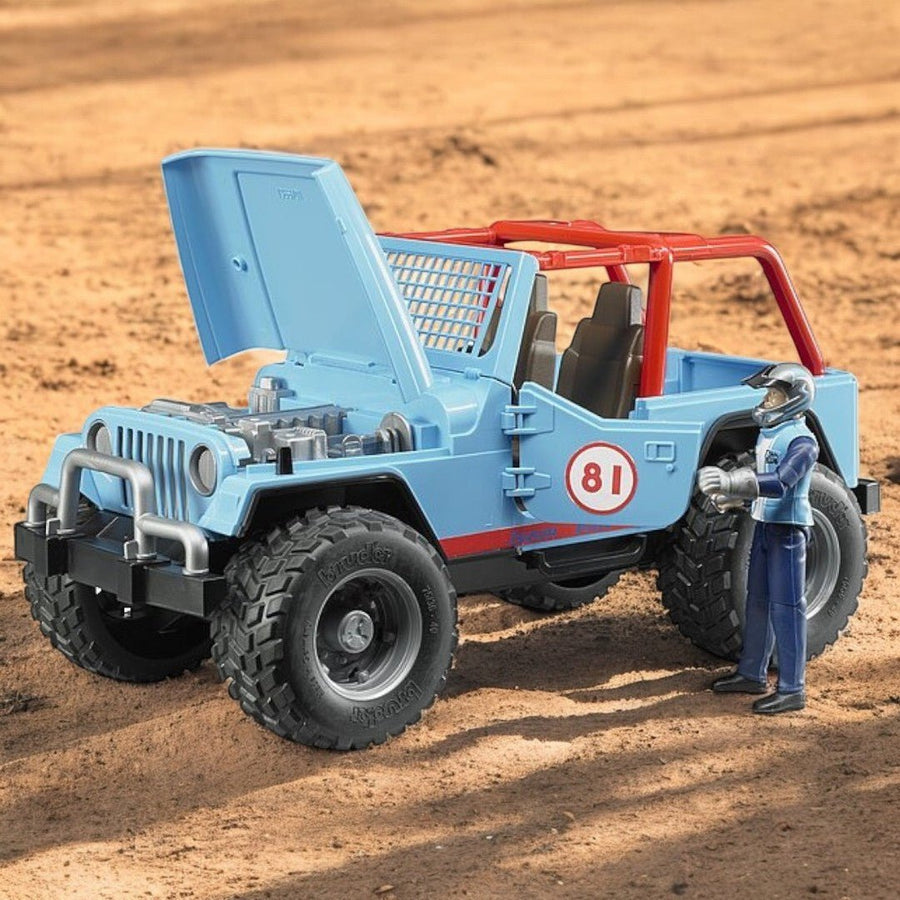Camioneta Jeep Wrangler & Operador Escala 1:16 - KATZER