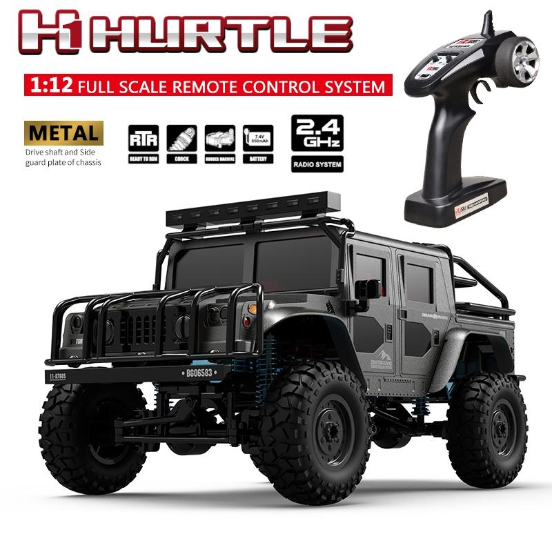 Auto Hummer H1 Hurtle 4WD A Control Remoto Escala 1:12