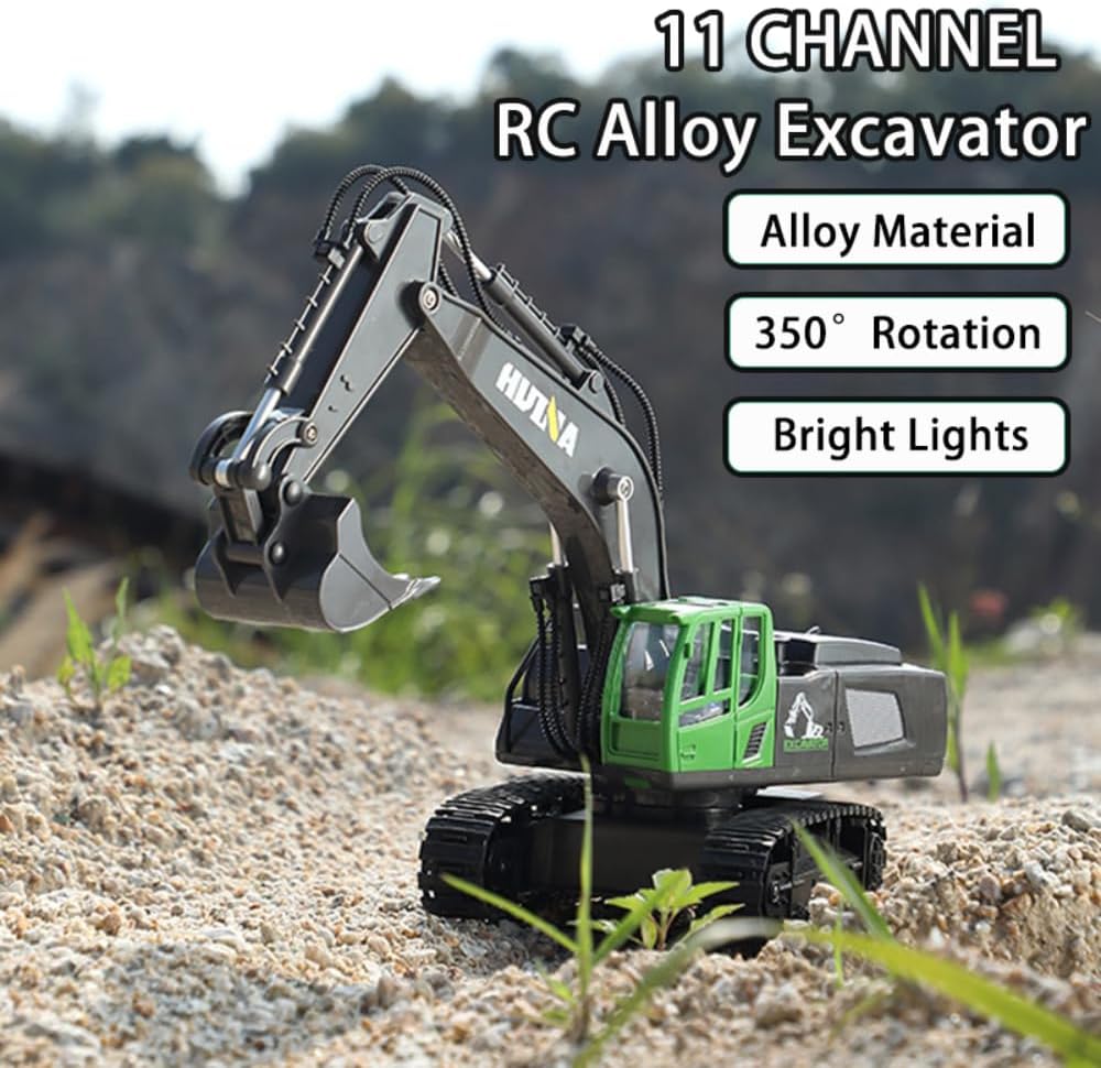 Excavadora Control Remoto Huina Escala 1:18 - KATZER