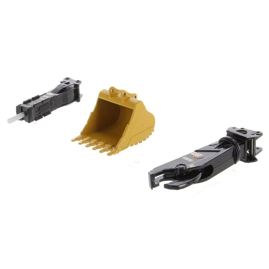 Excavadora De Orugas 395 + 2 Herramientas Adicionales Escala 1:50 - KATZER