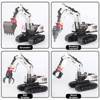 Thumbnail for Excavadora De Orugas Control Remoto Huina Escala 1:14 - KATZER